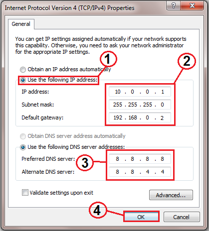 How do you find your system IP address?